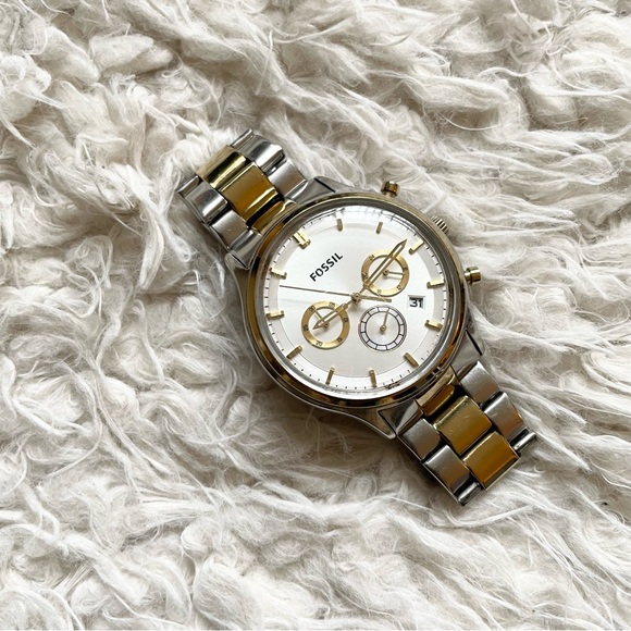 FOSSIL | Ansel Two-Tone Stainless Steel Watch - Picture 4 of 11